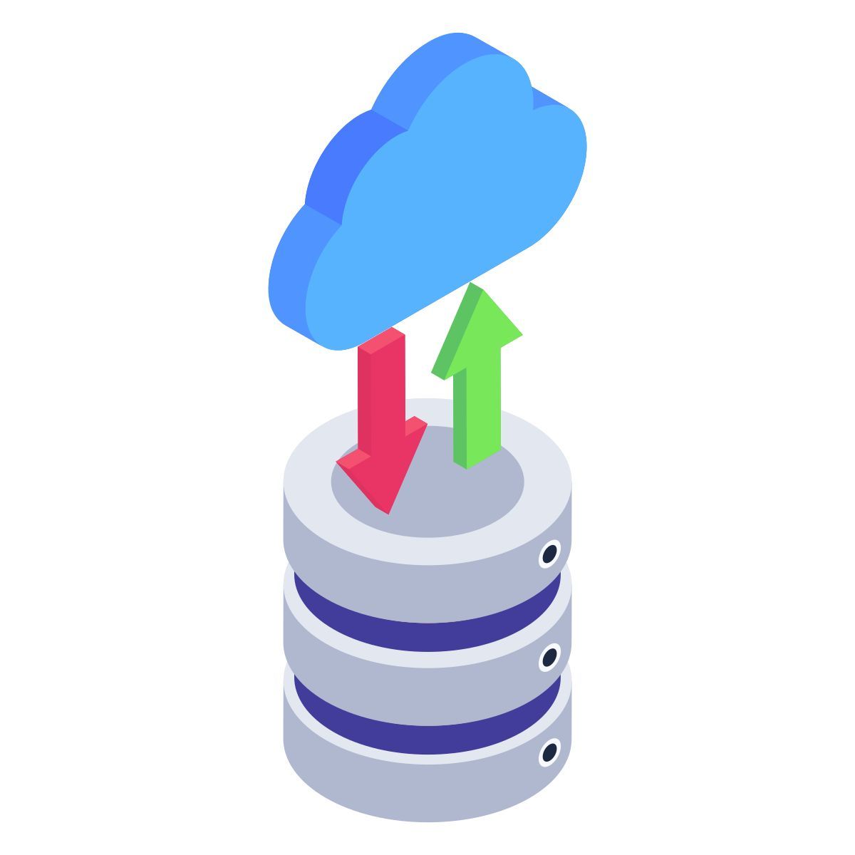 cloud database icon