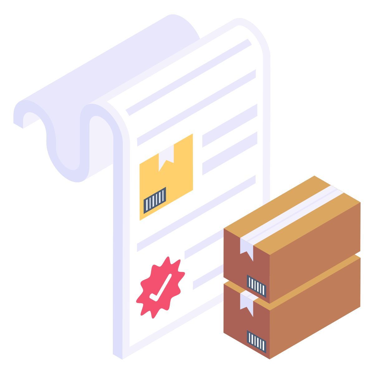 confirm delivery icon