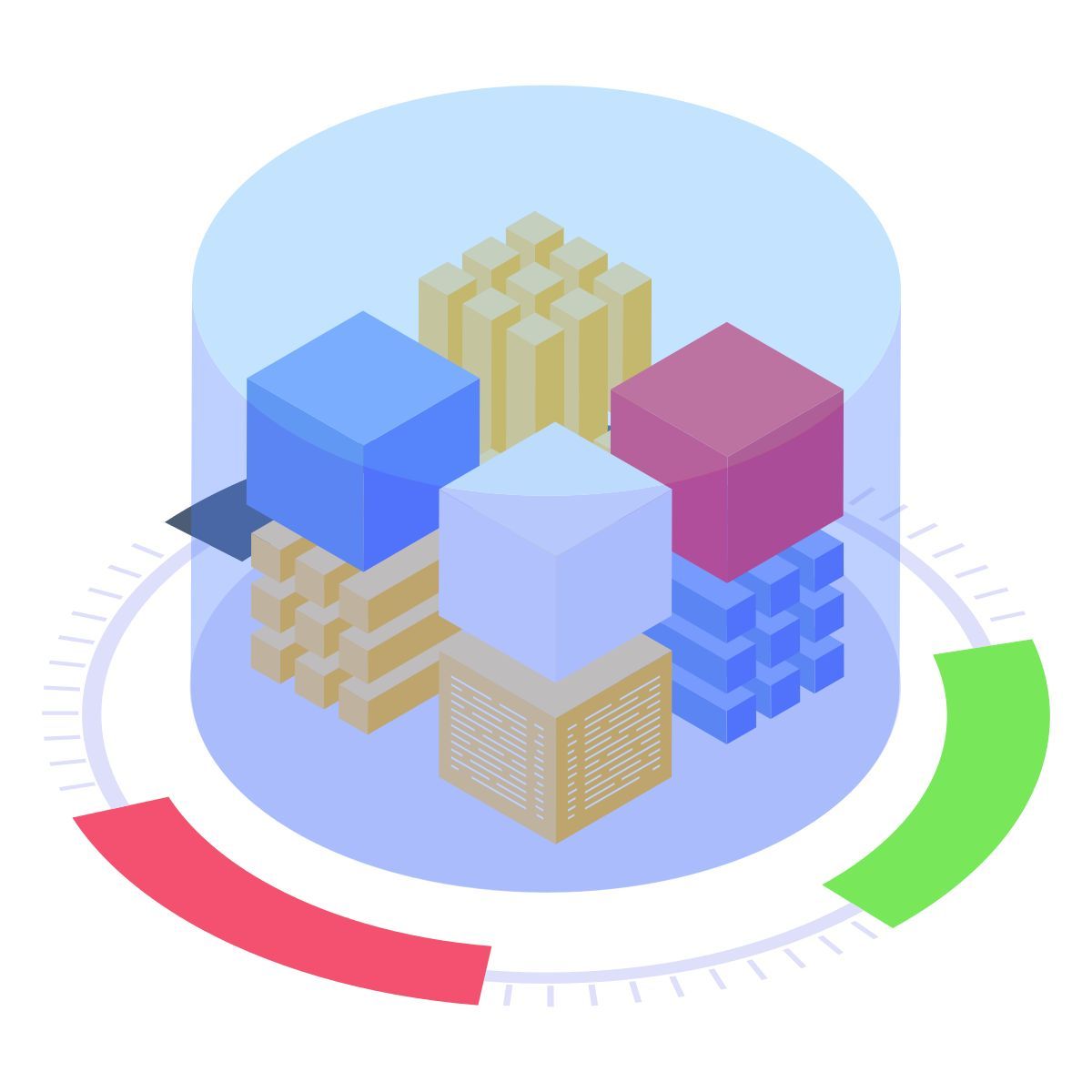 proceso de datos icon