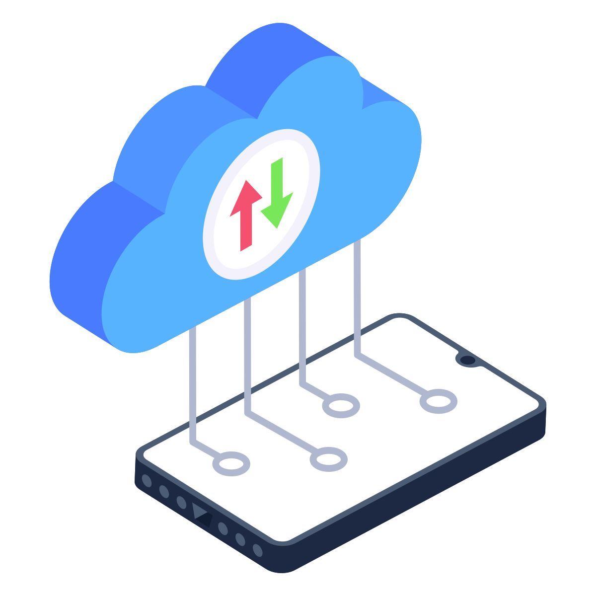 data transfer icon