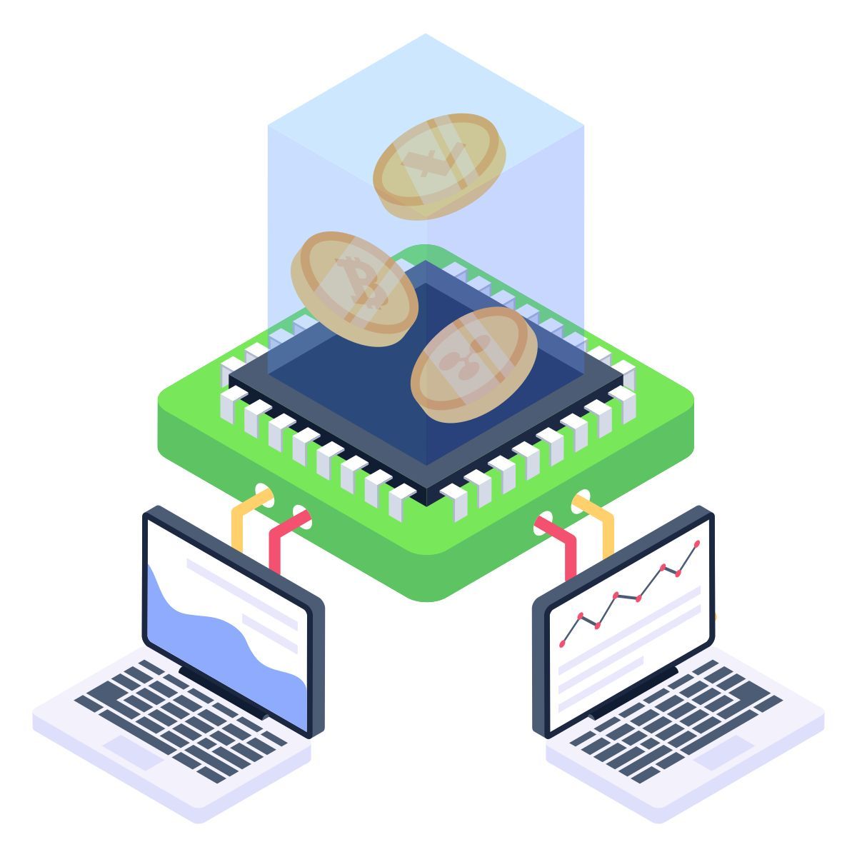 icona valuta digitale