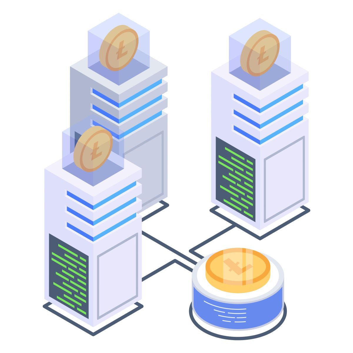 moeda digital icon
