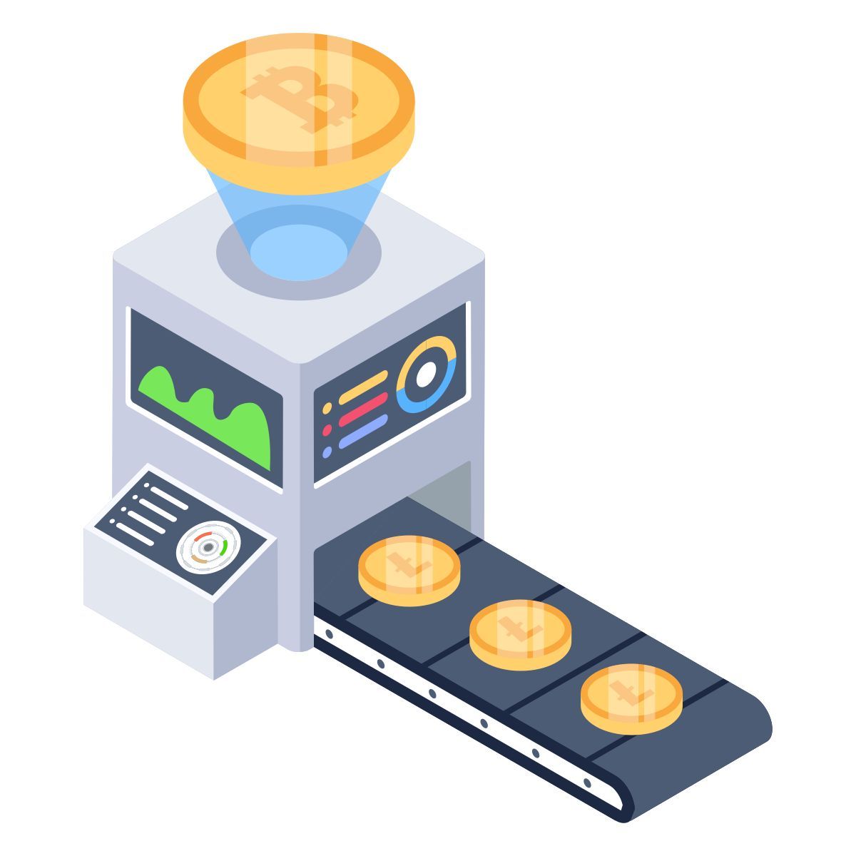 moeda digital icon