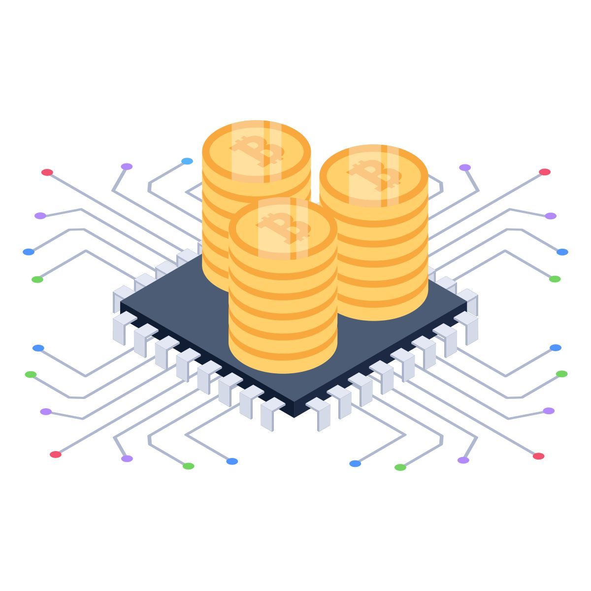 moeda digital icon