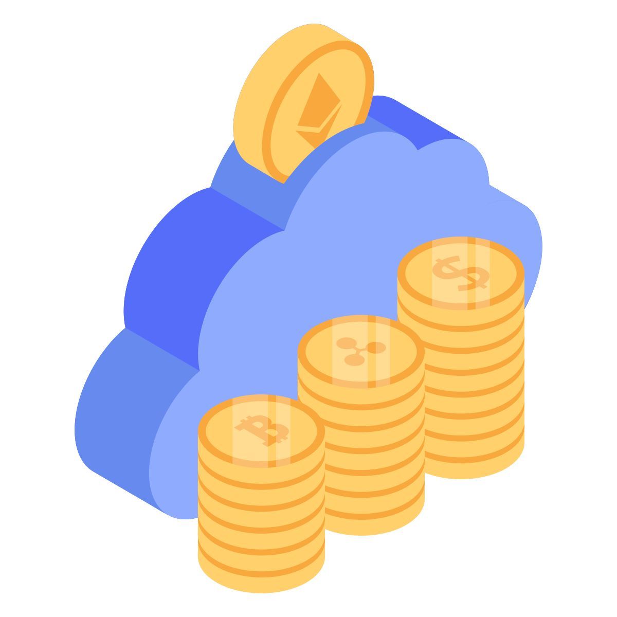 icona valuta digitale