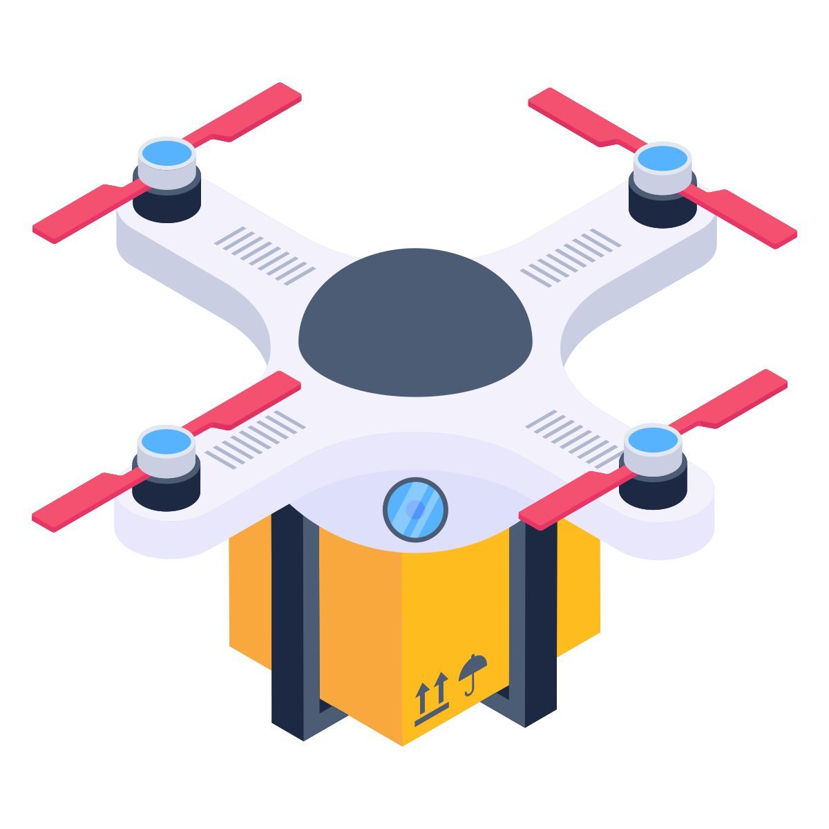 drone delivery icon