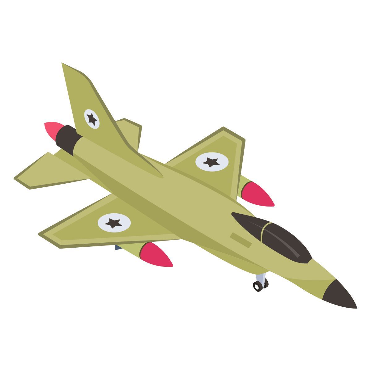 fighter jet icon