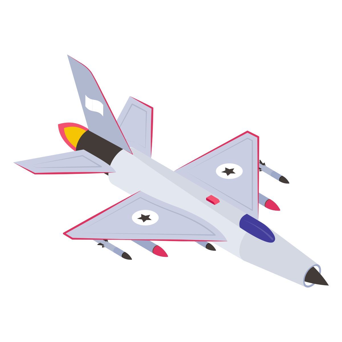 fighter jet icon