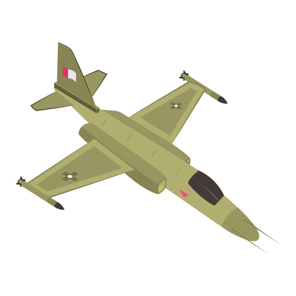 fighter jet icon