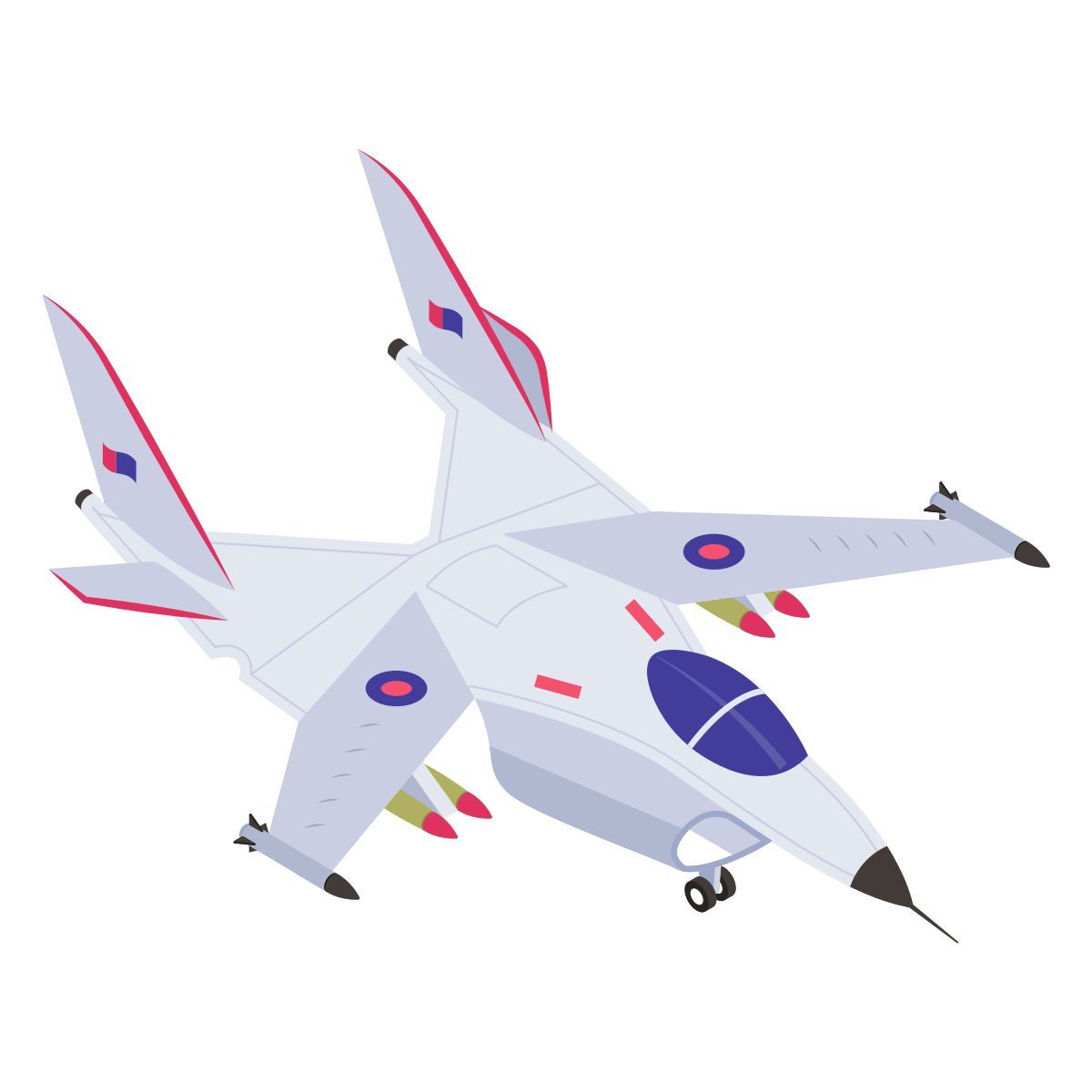 fighter jet icon