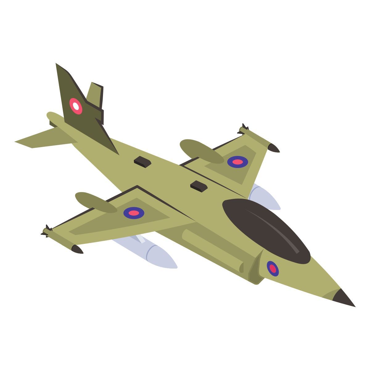 fighter jet icon