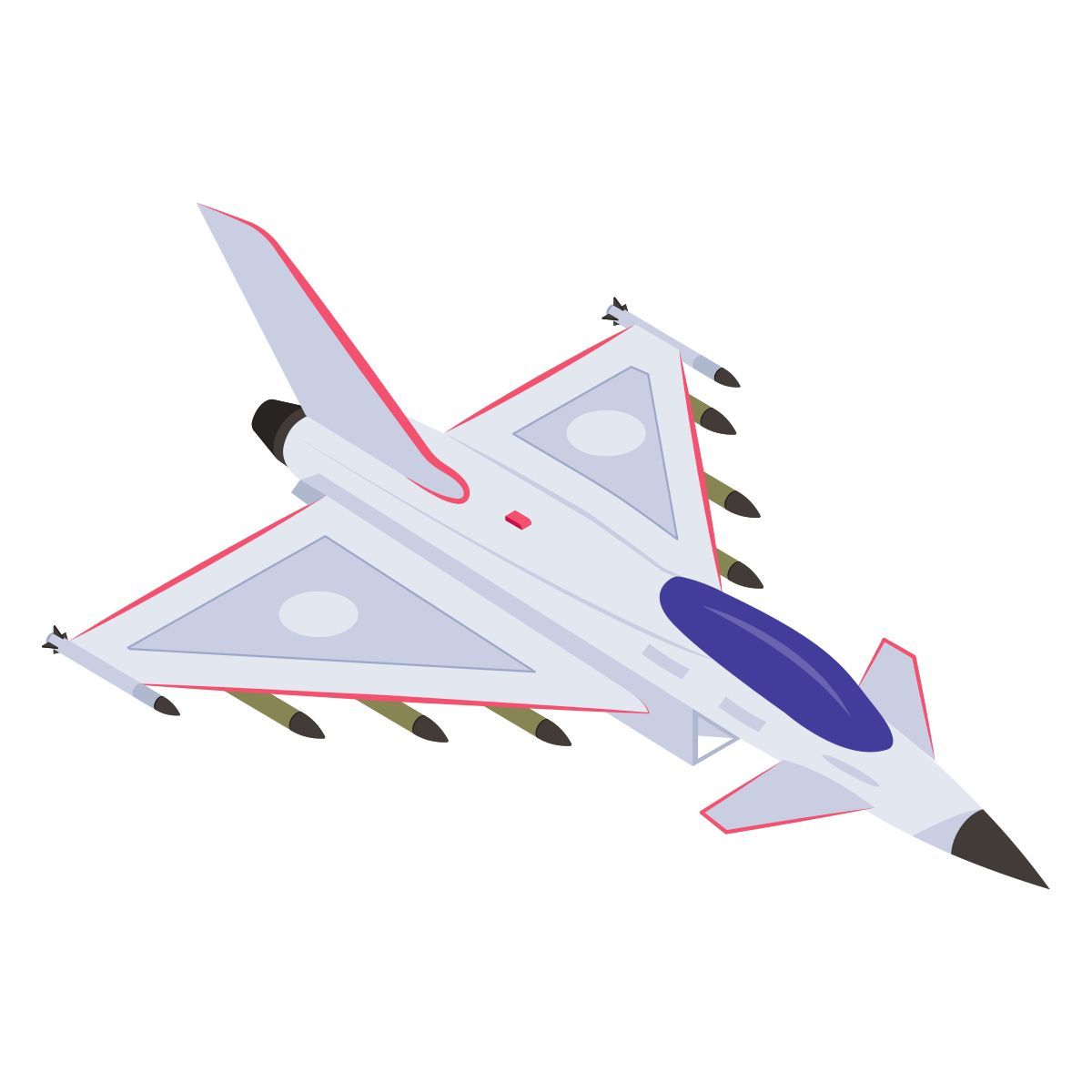 fighter jet icon