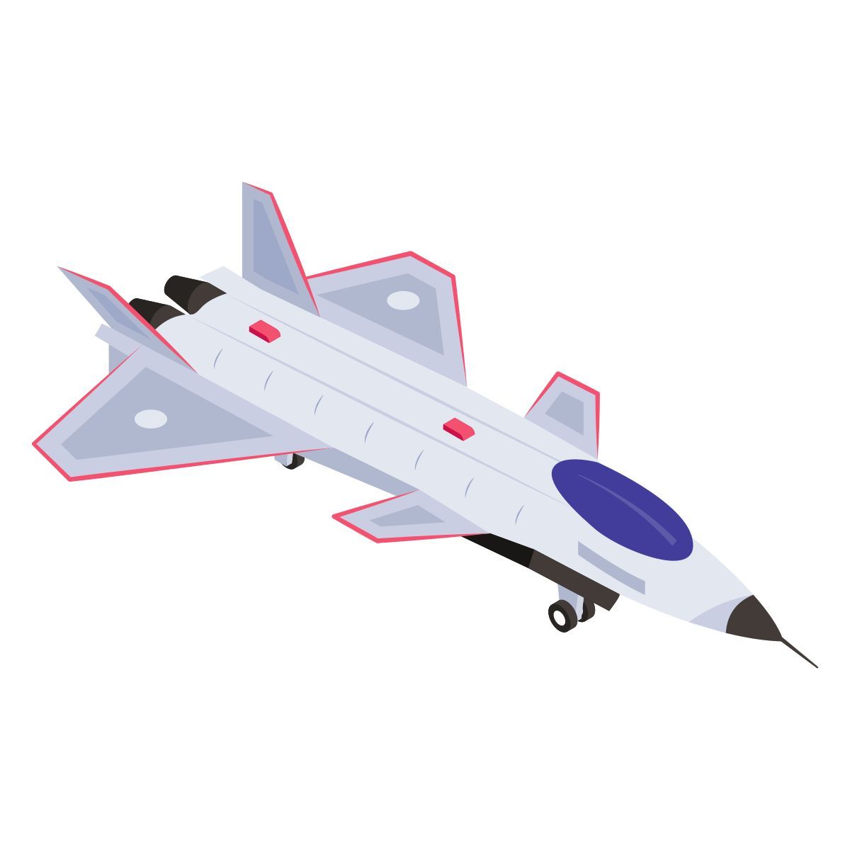fighter jet icon