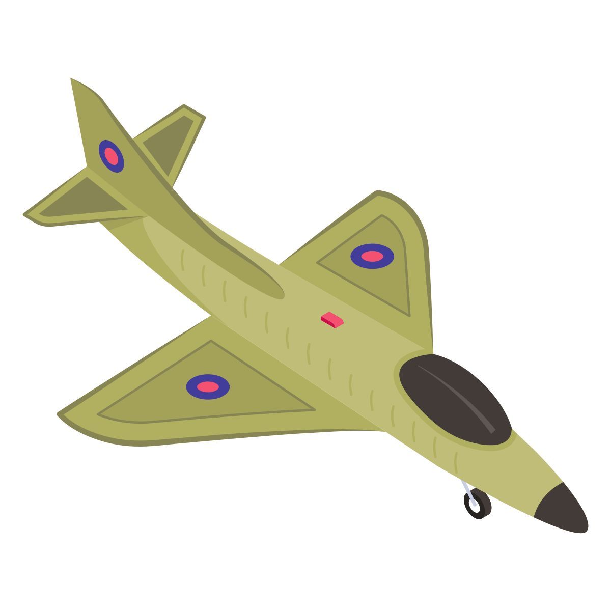 fighter jet icon
