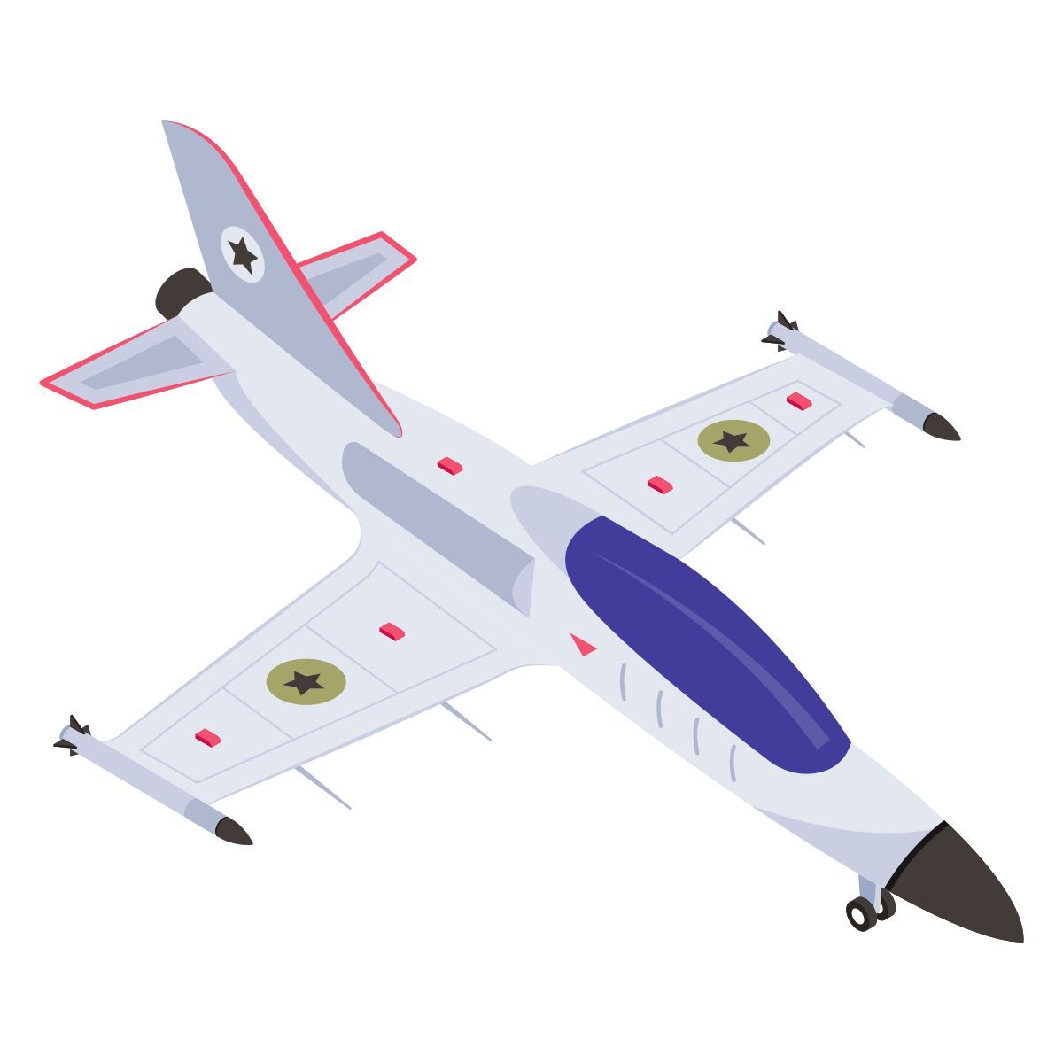 fighter jet icon