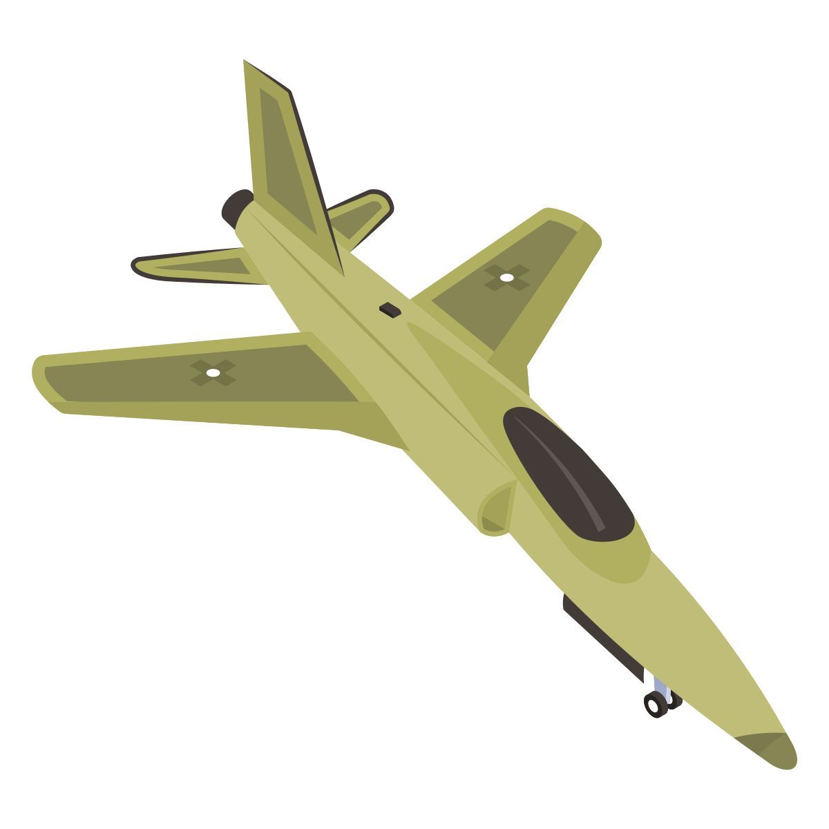 fighter jet icon