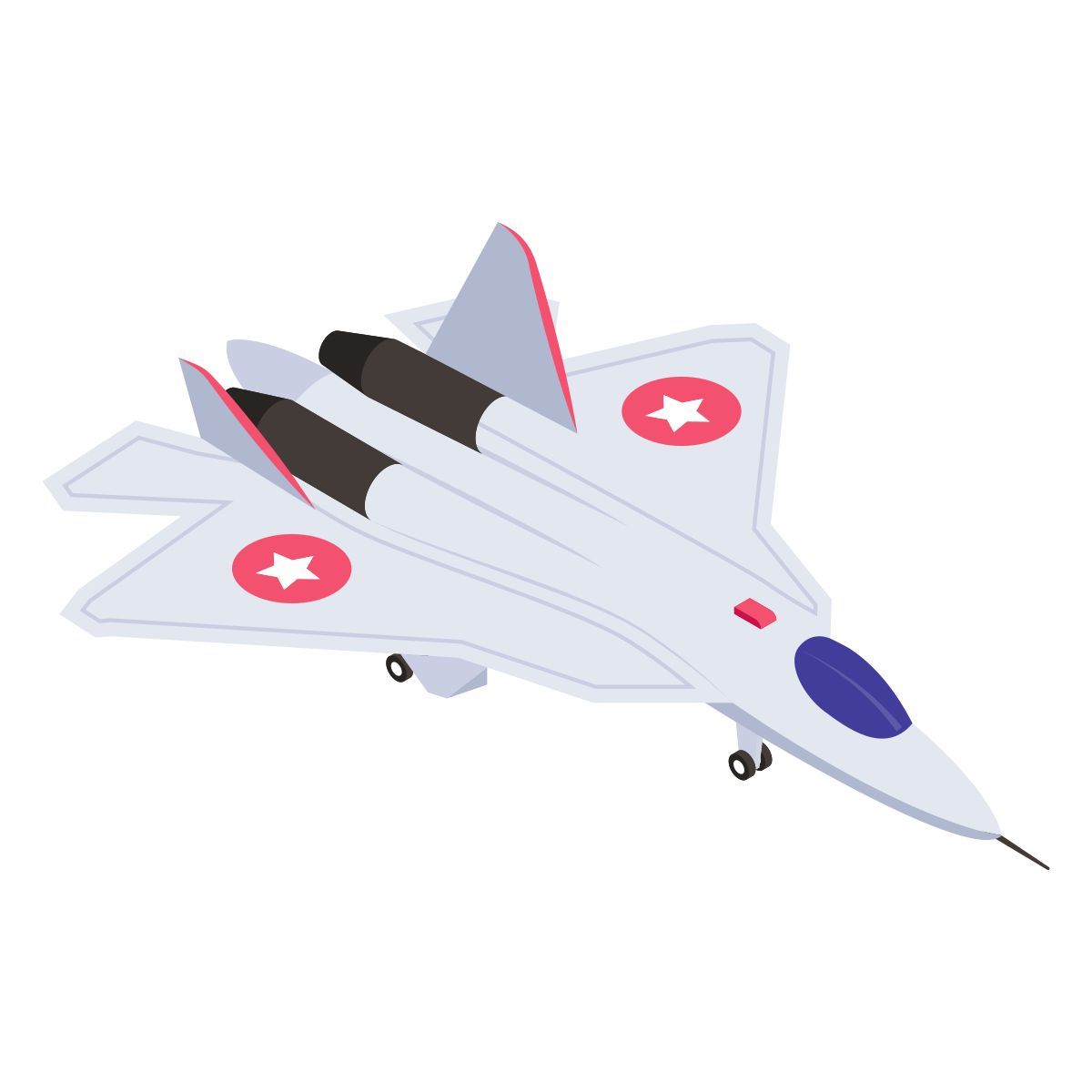 fighter jet icon