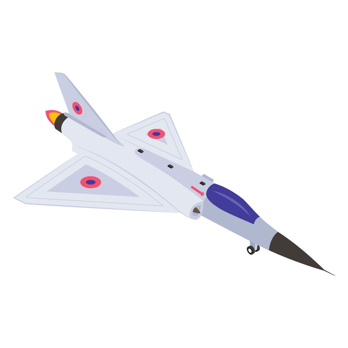 fighter jet icon