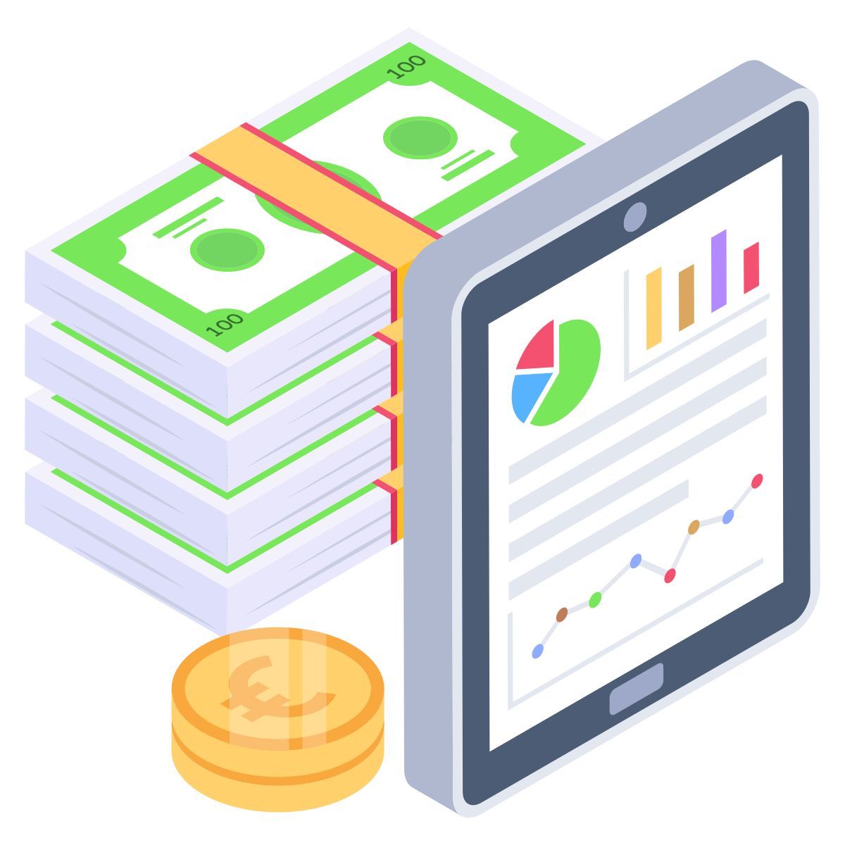 financial report icon