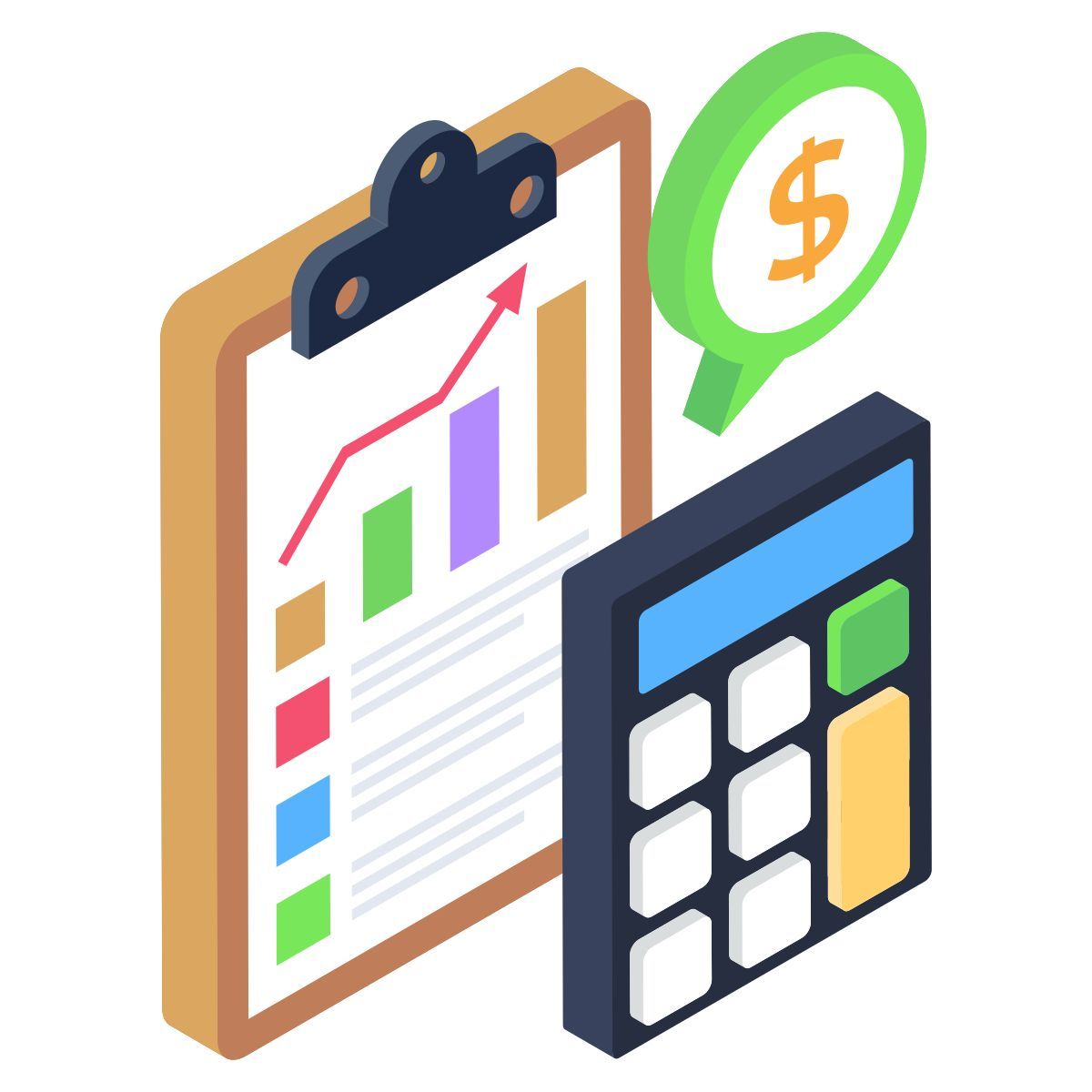 financial report icon