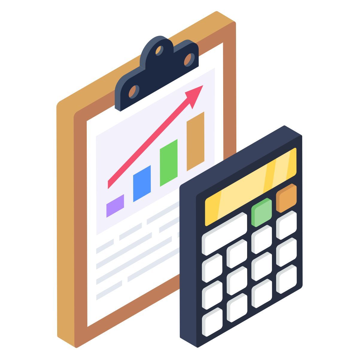 financial report icon