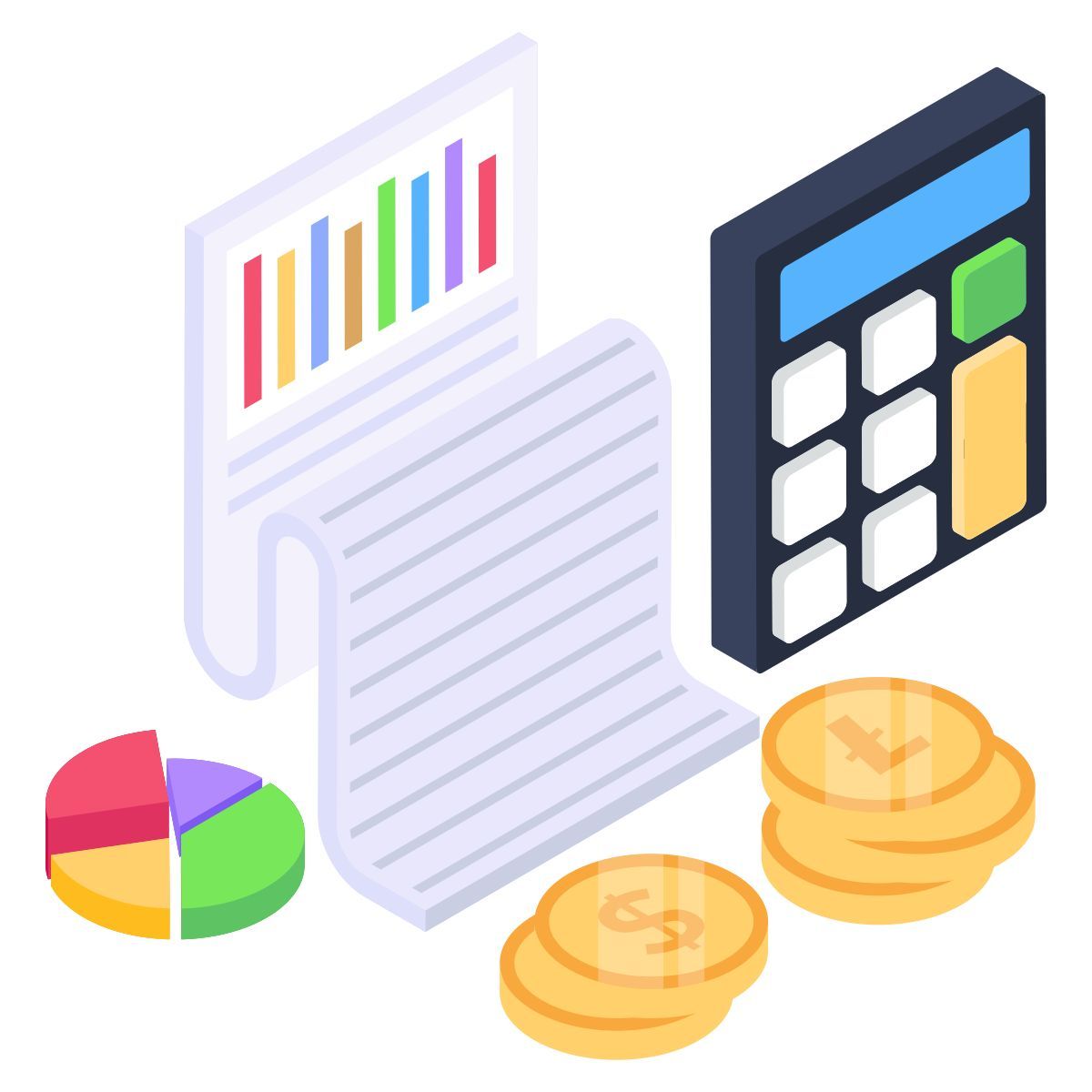 financial report icon
