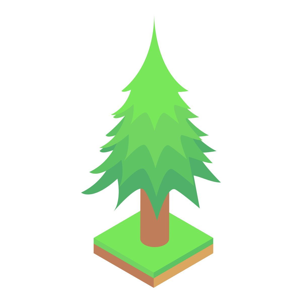 fir tree icon