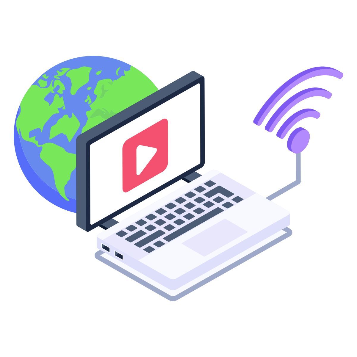 conexión global icon