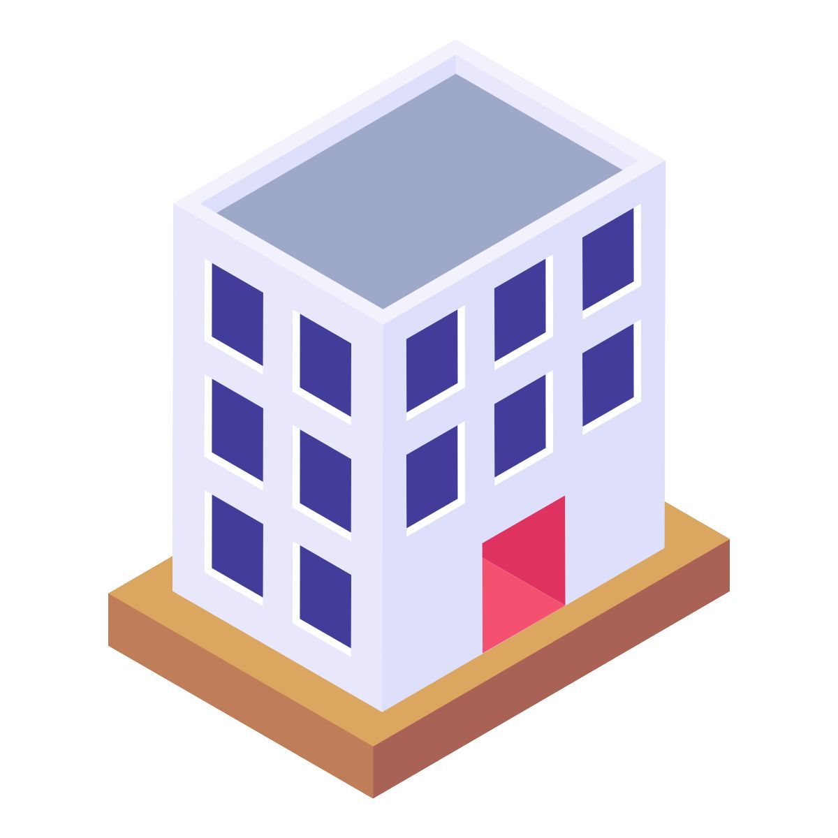 bürogebäude icon