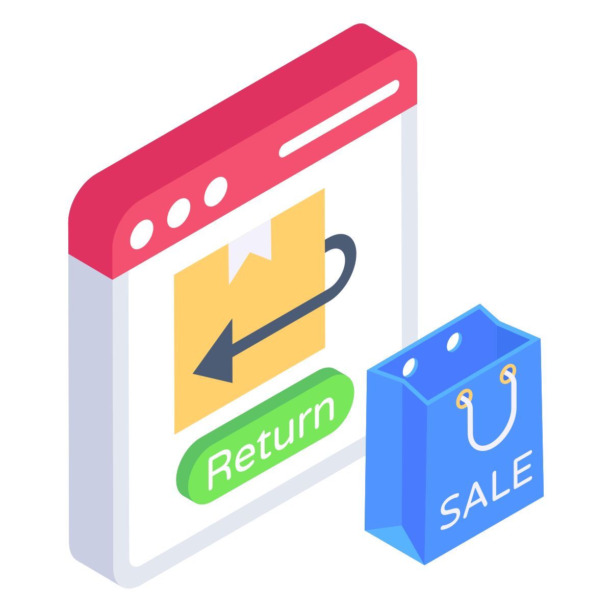 return purchase icon