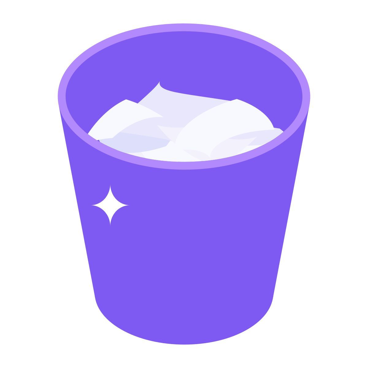 trash bin icon