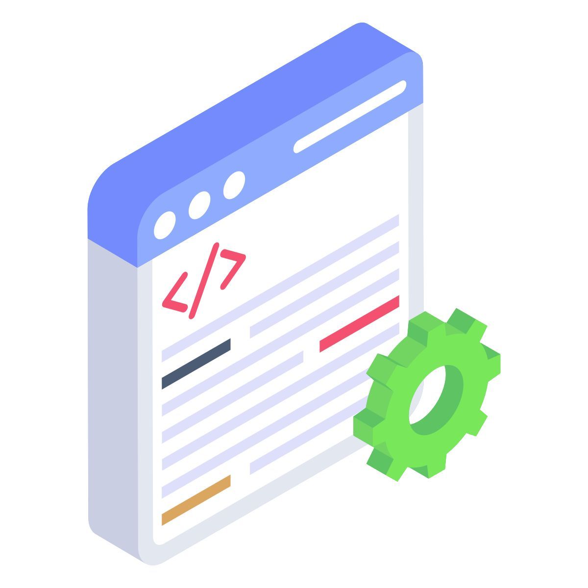 web development icon