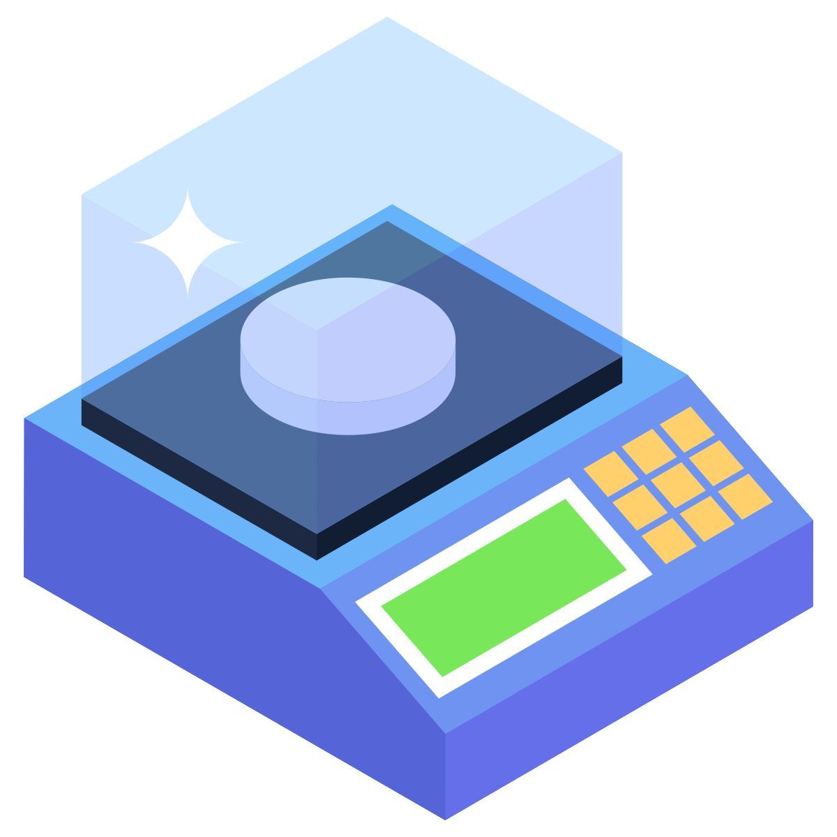 weighing machine icon