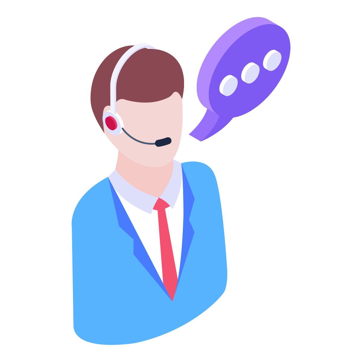 call center agent icon