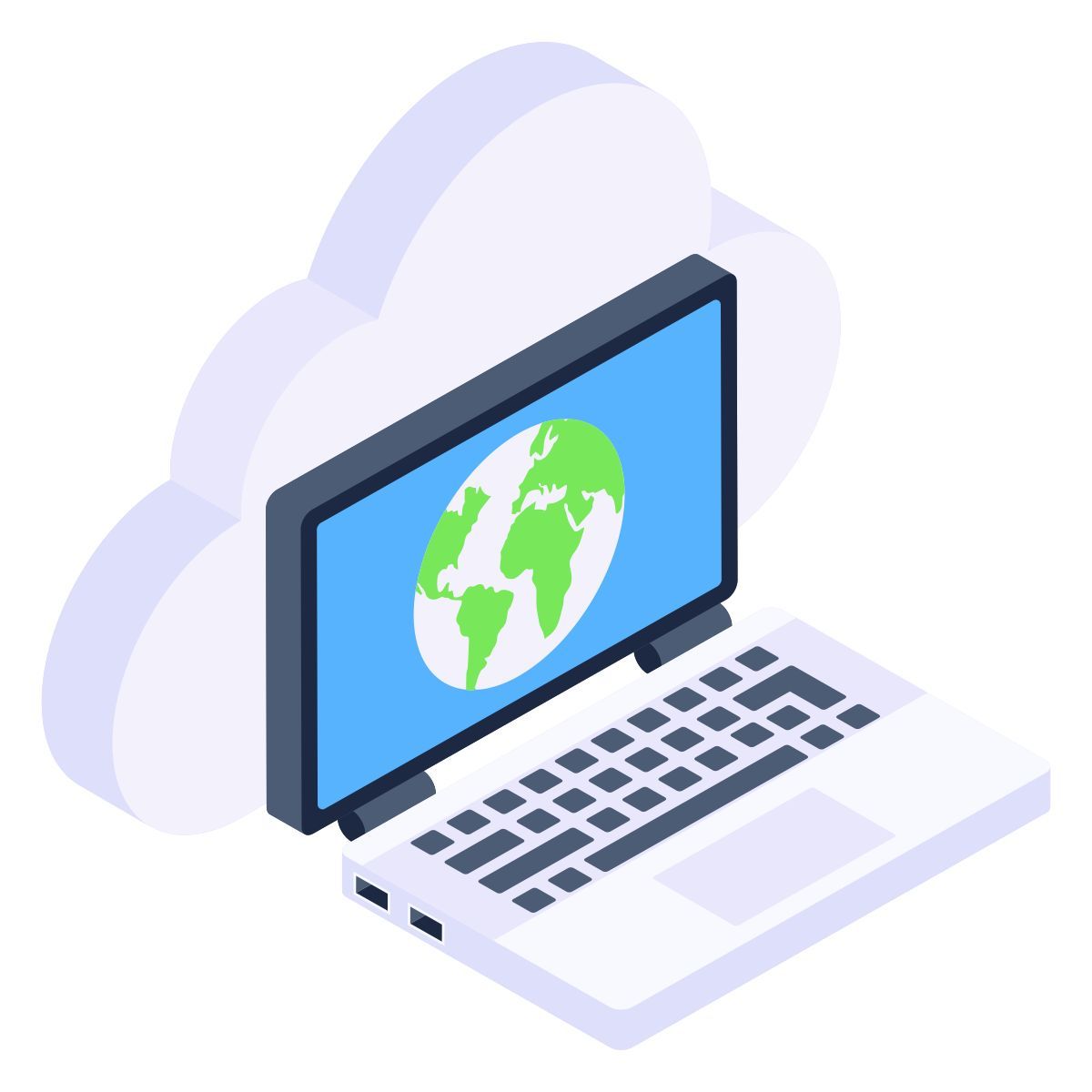 global connection icon