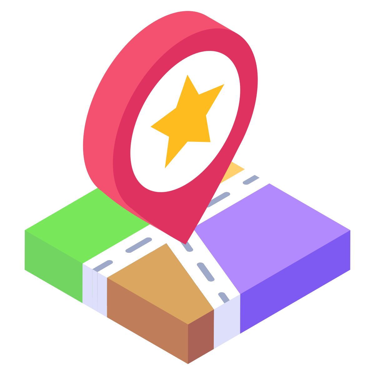pointeur de carte icon