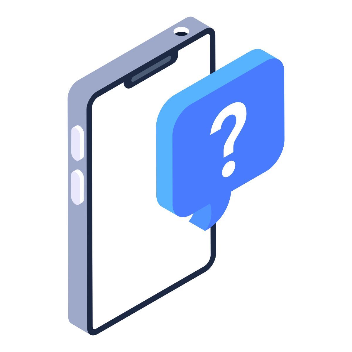 mobile help icon