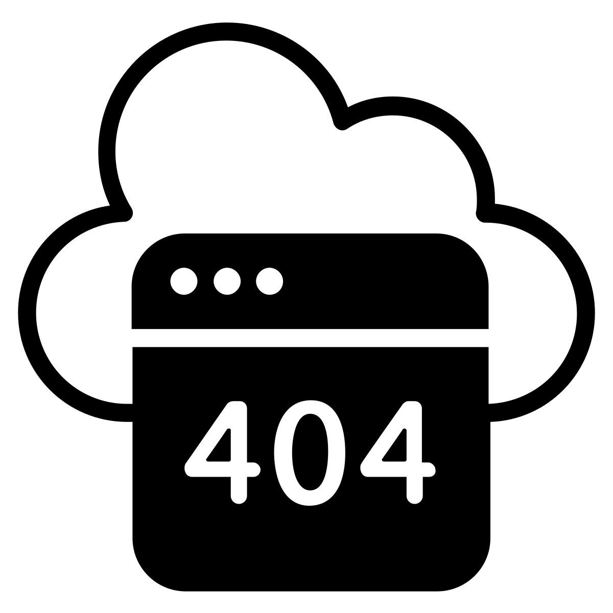 erreur 404 icon