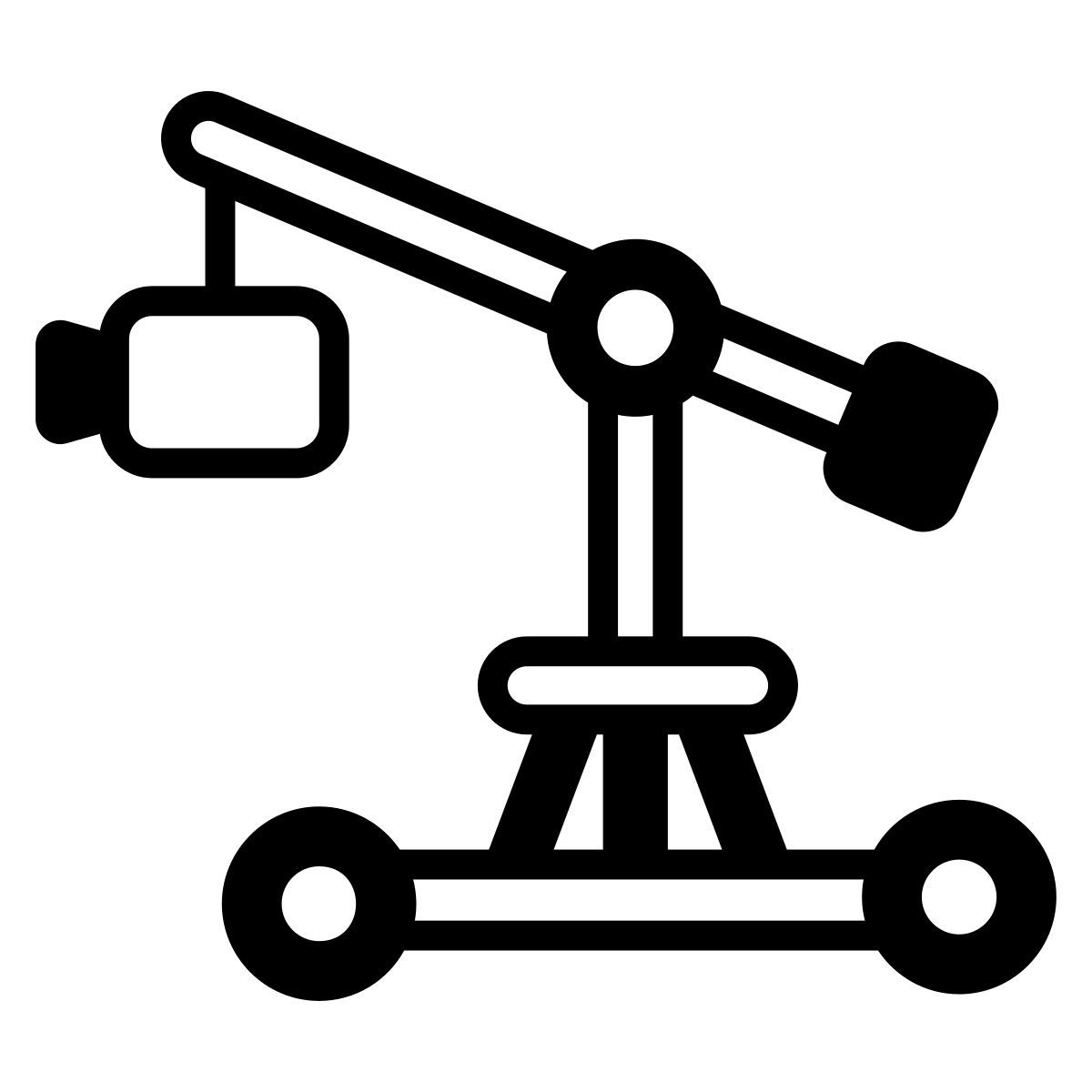 camera crane icon