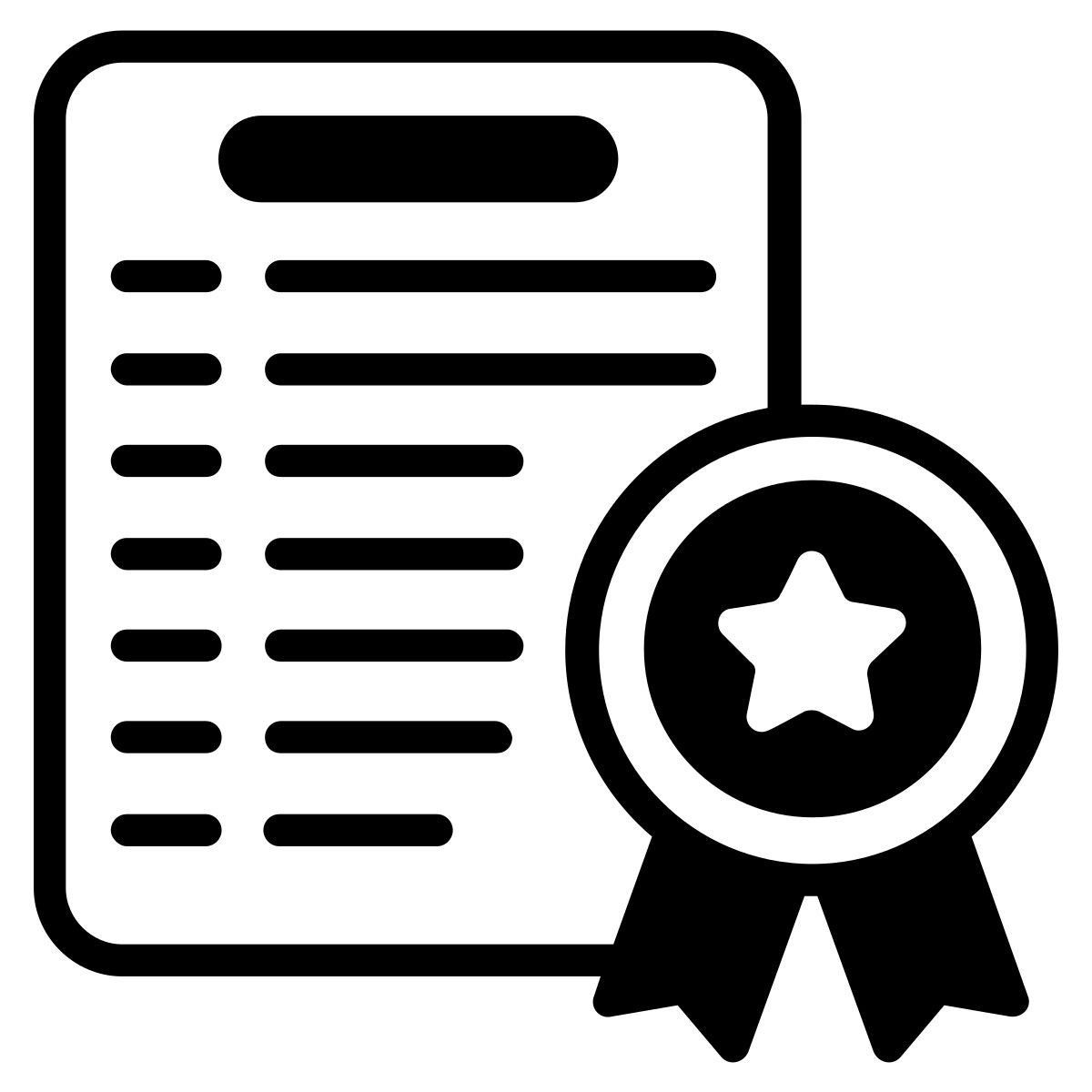certificate icon