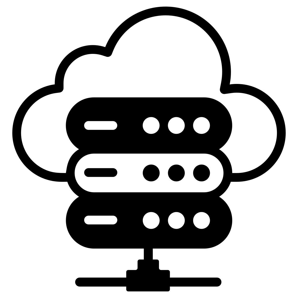 cloud database icon