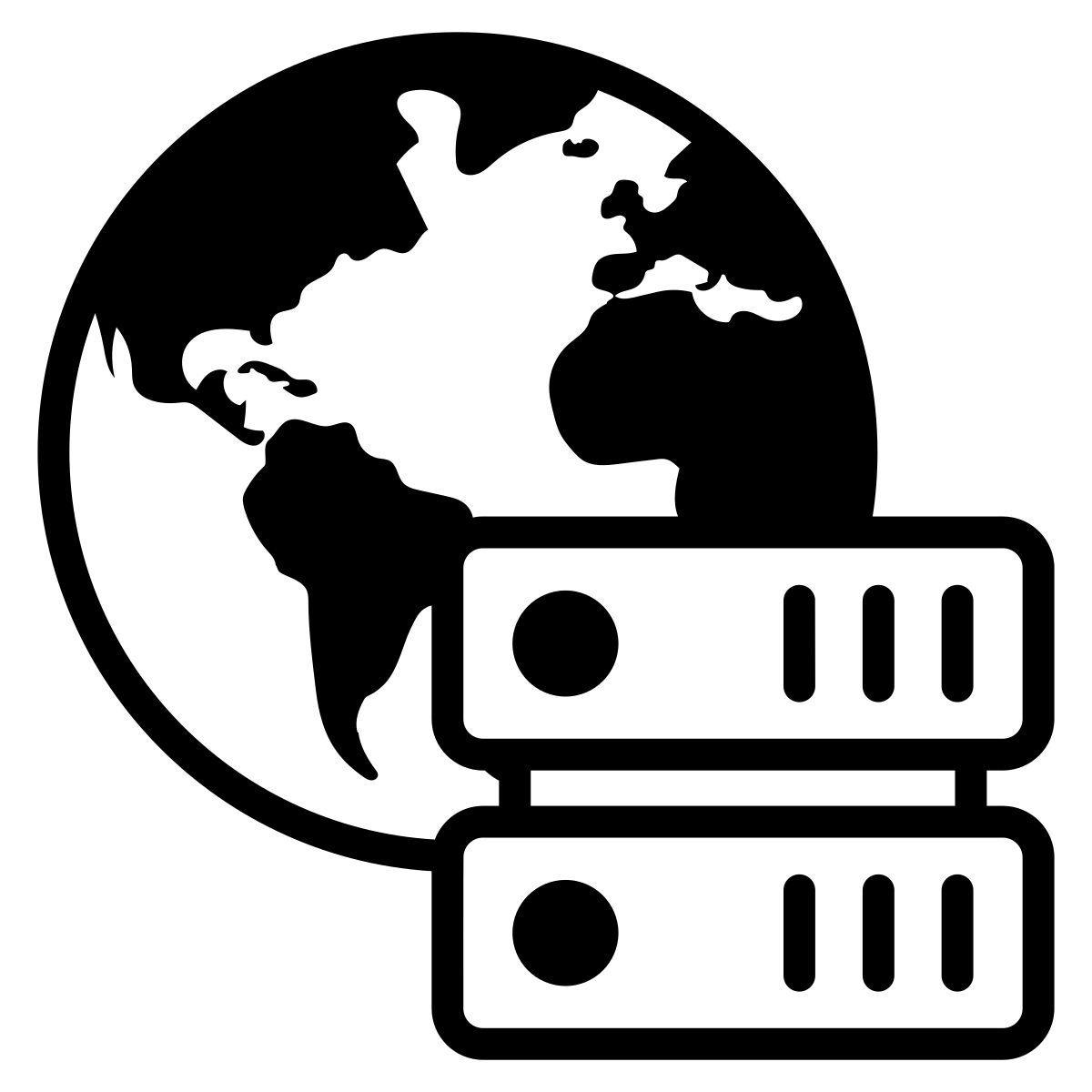 cloud hosting icon