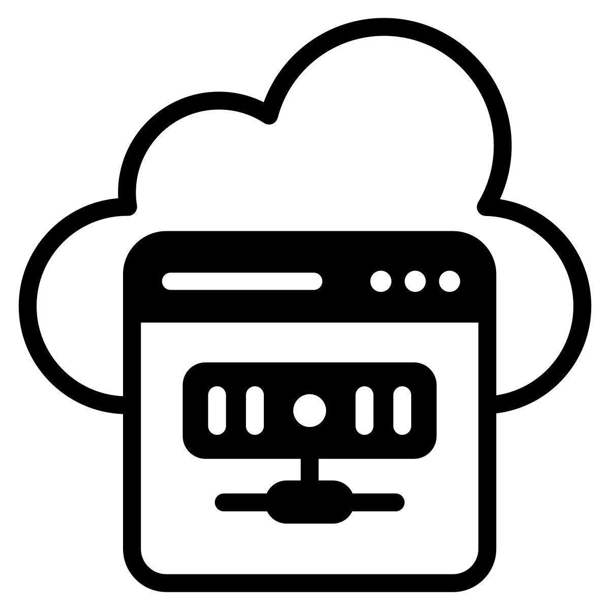 cloud server icon