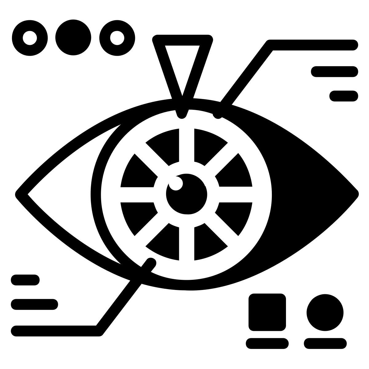 cyber eye icon
