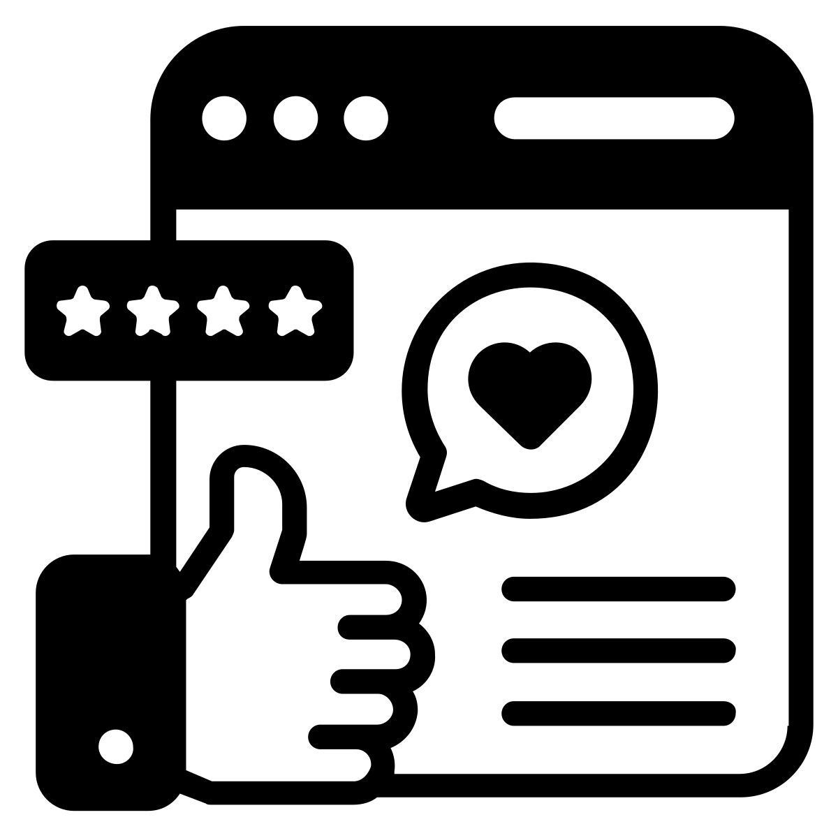 rückmeldung icon