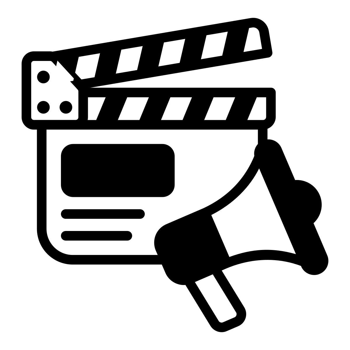 film advertising icon
