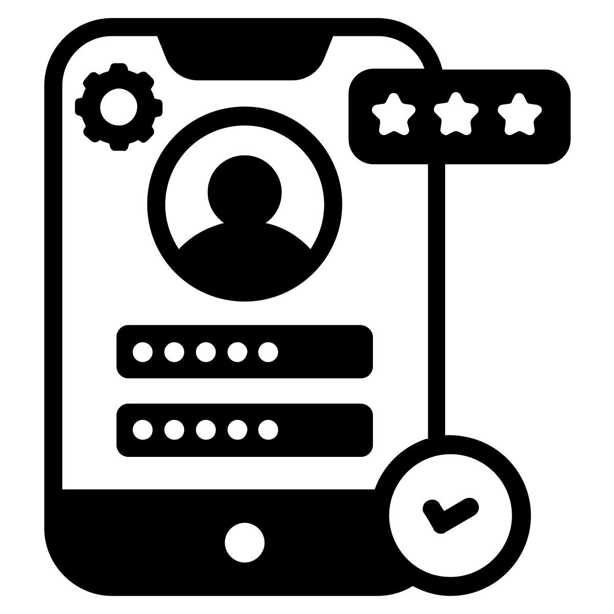 accedi arrotondato destro icon
