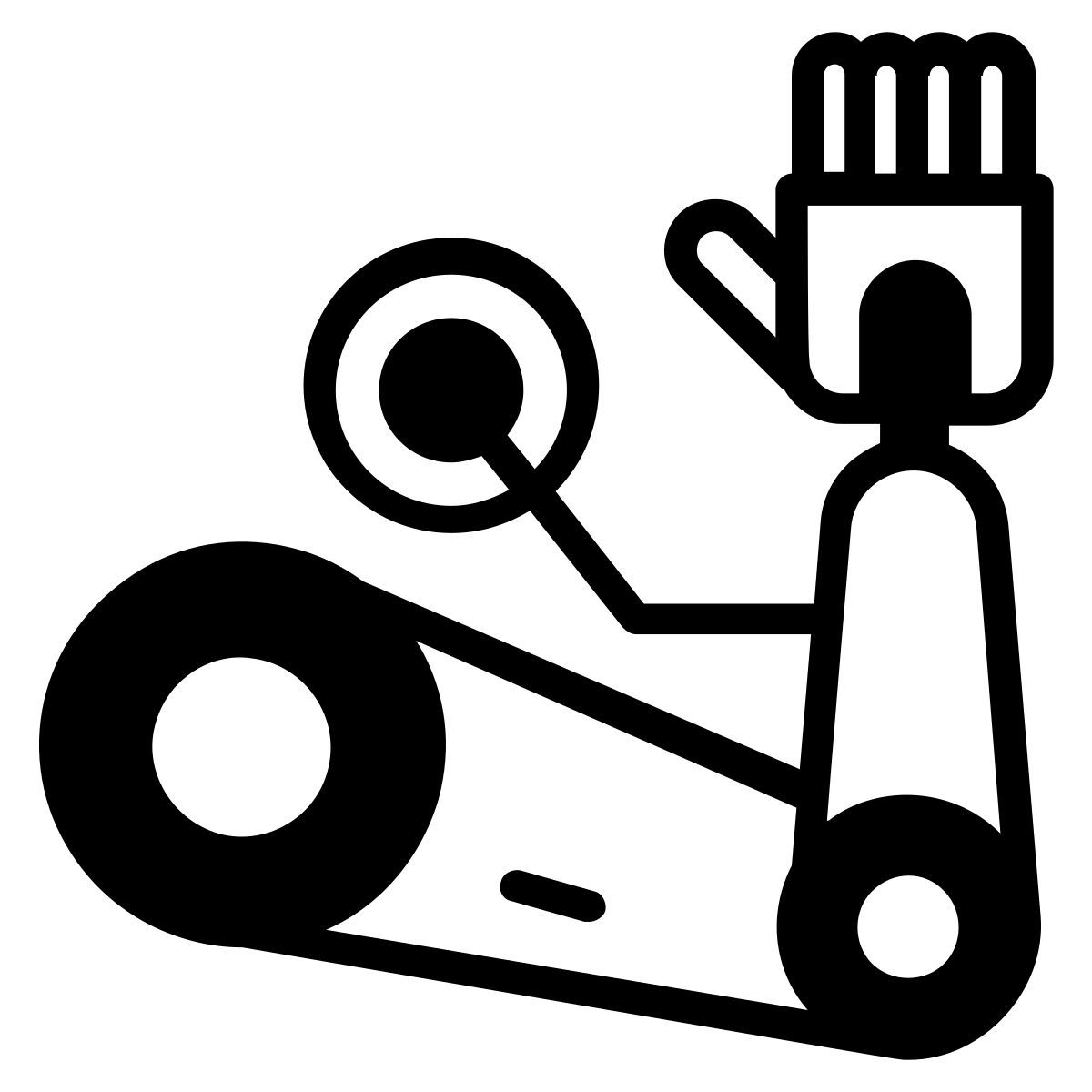 robot arm icon