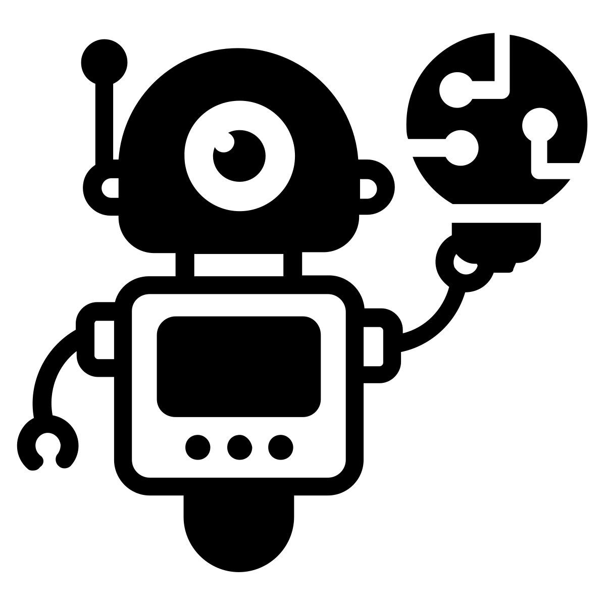 Roboterassistent icon