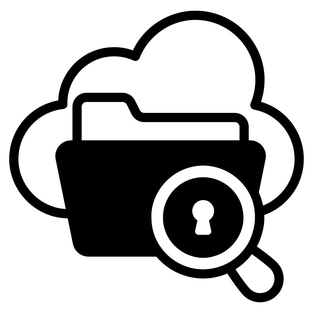 cartella protetta icon